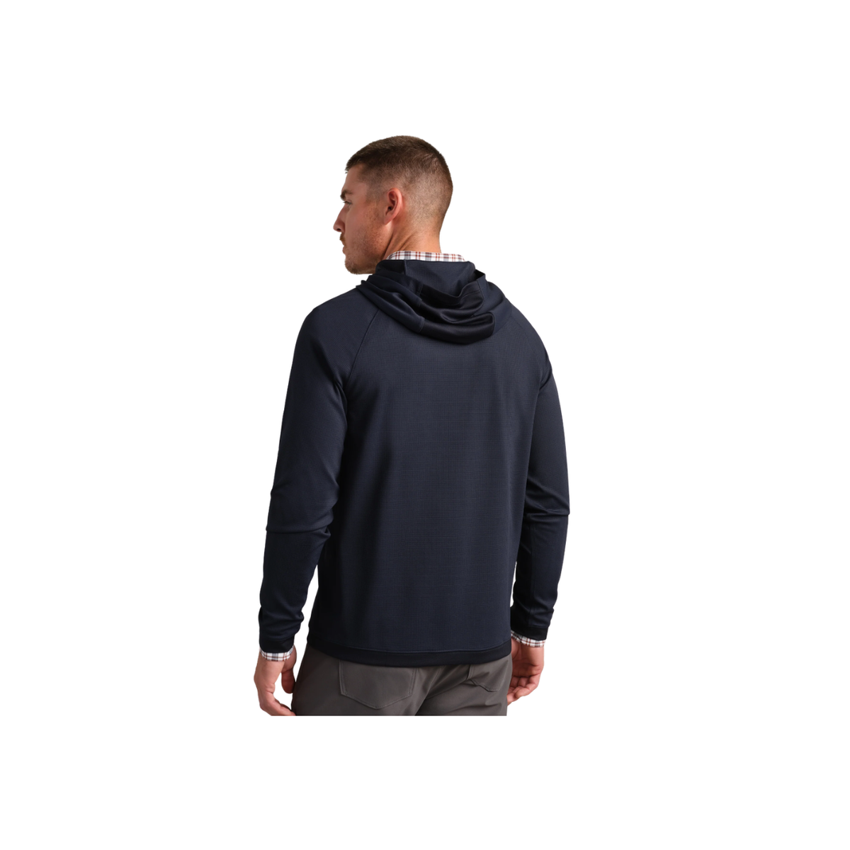 Waffle Tech Hoodie - True Navy