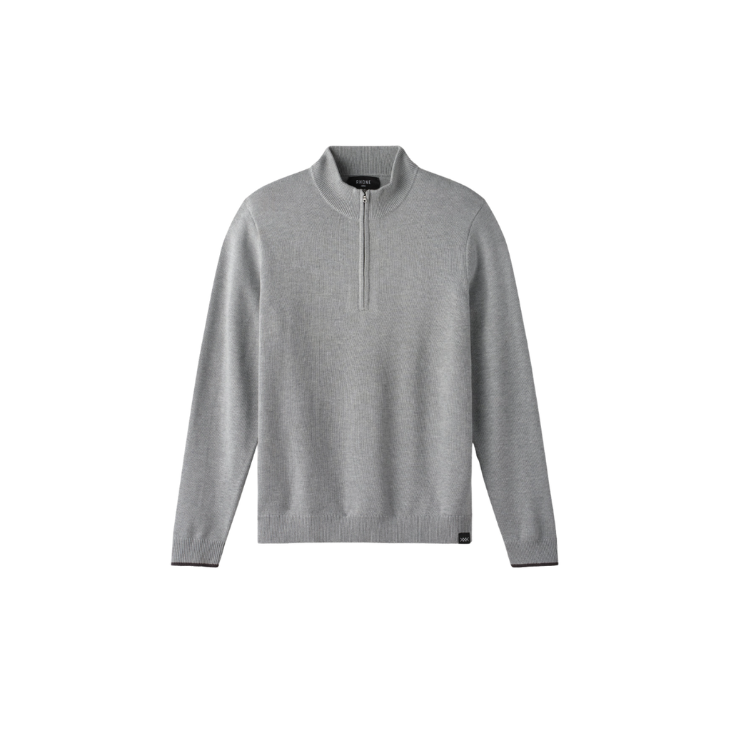 Commuter 1/4 Zip Sweater - Gray Heather