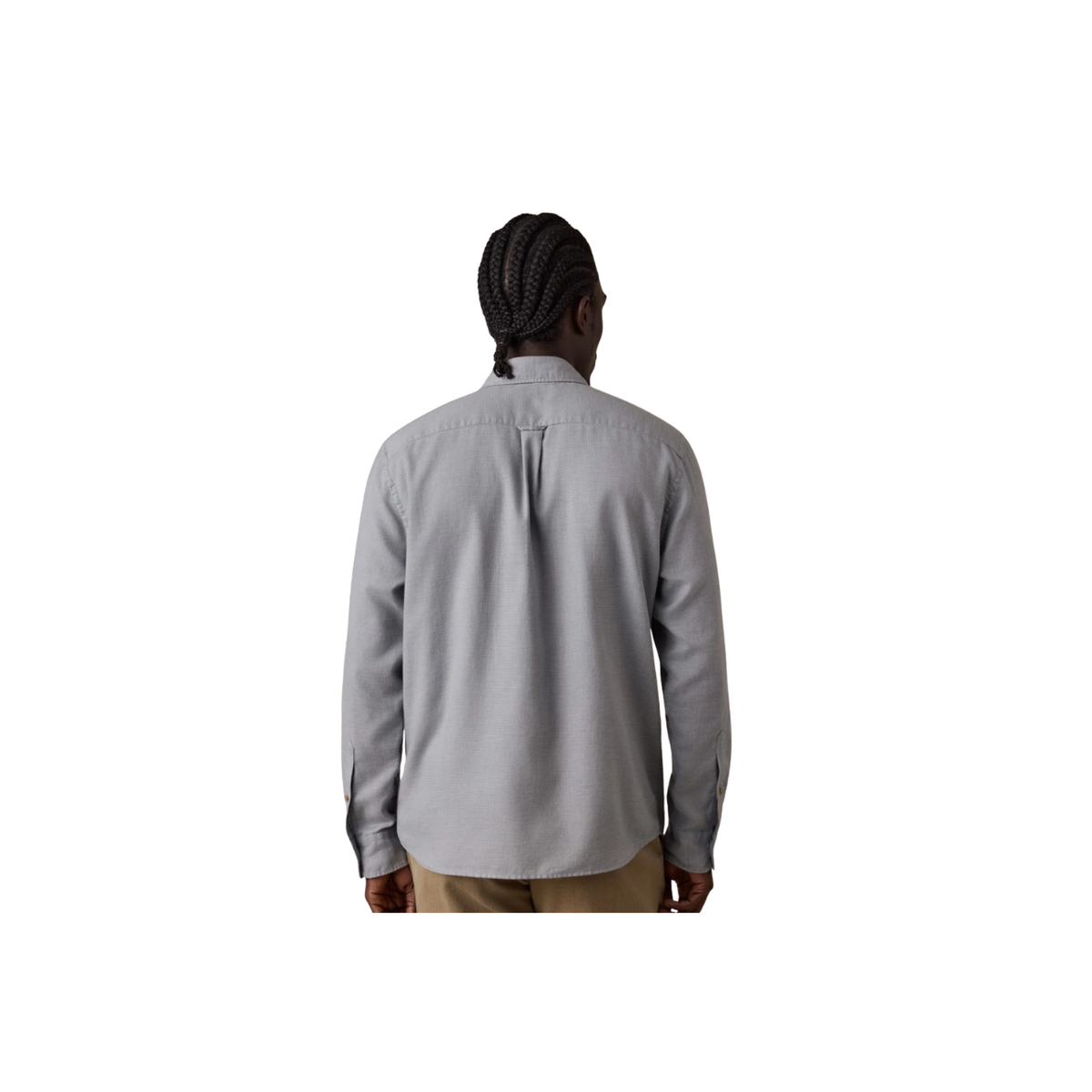 Timberline Brushed Twill Shirt - Mineral Grey