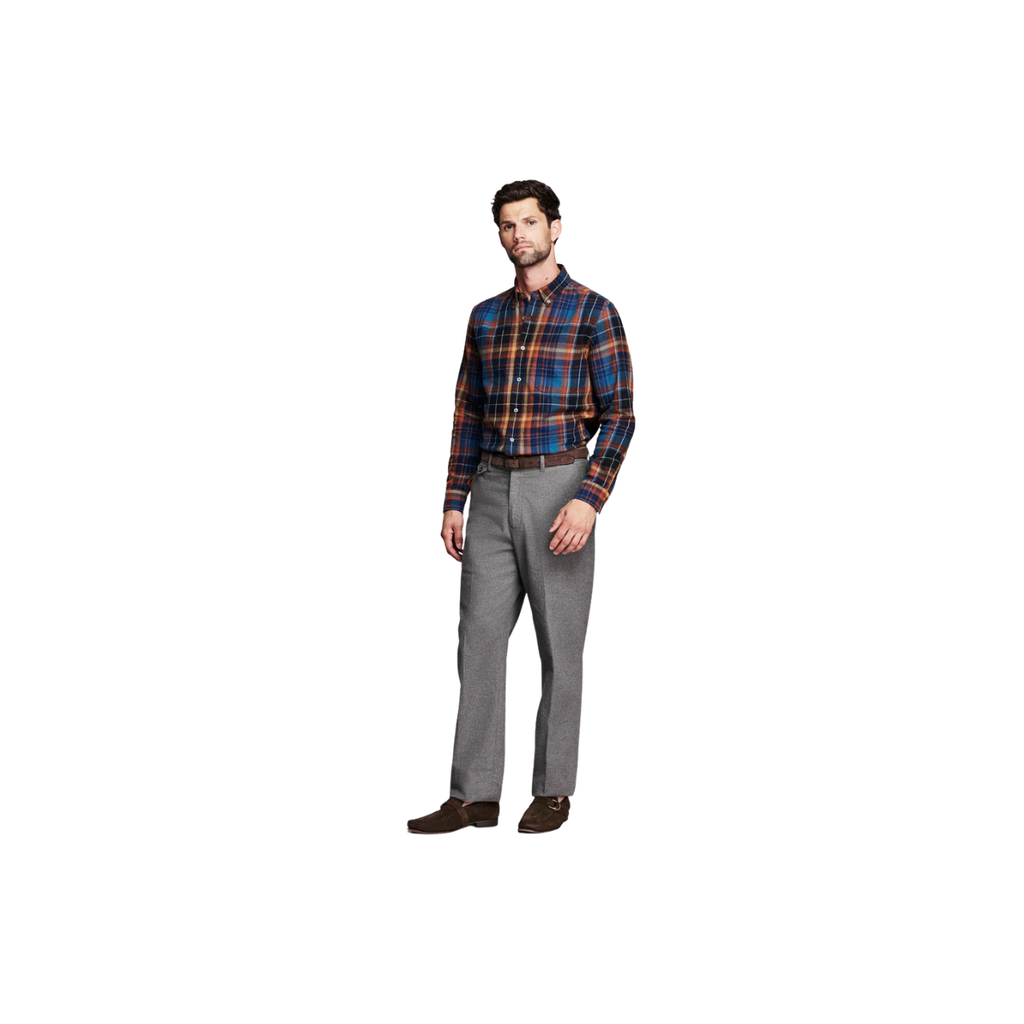 Micro Block Plaid Tuscumbia Shirt - Multi