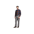 Micro Block Plaid Tuscumbia Shirt - Multi
