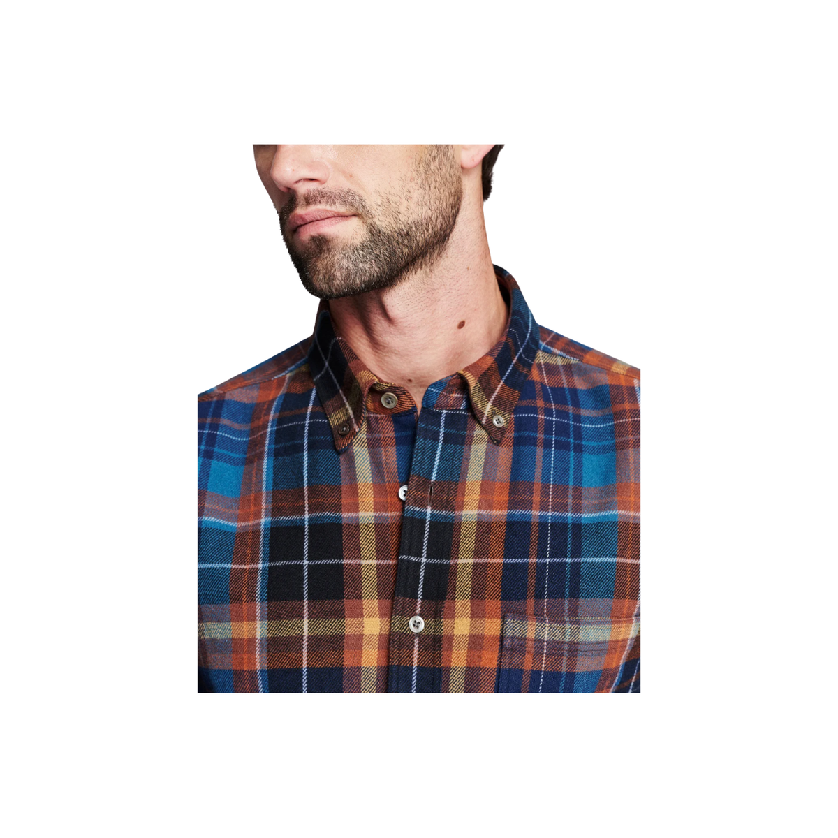 Micro Block Plaid Tuscumbia Shirt - Multi