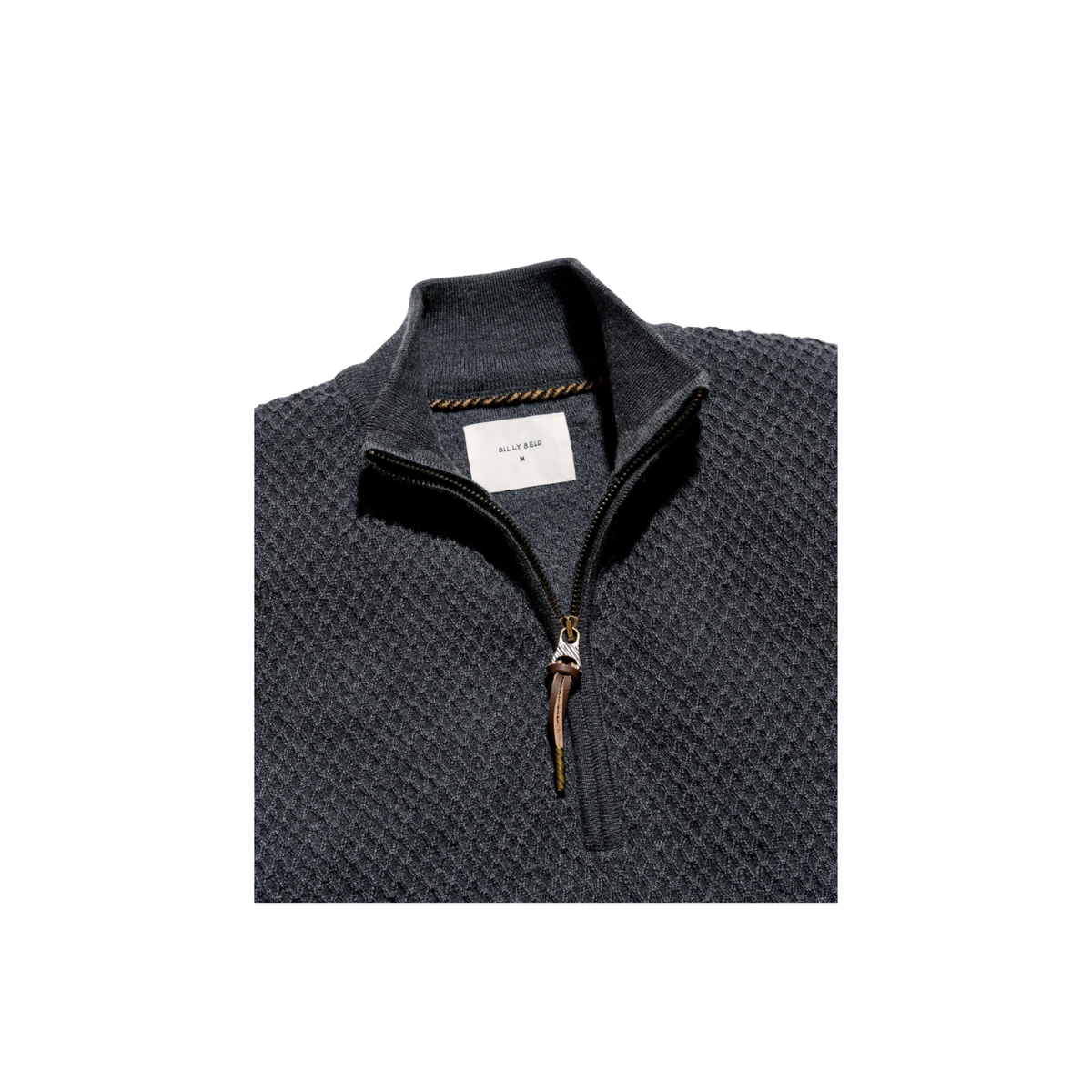 Honeycomb Half Zip - Asphalt Heather