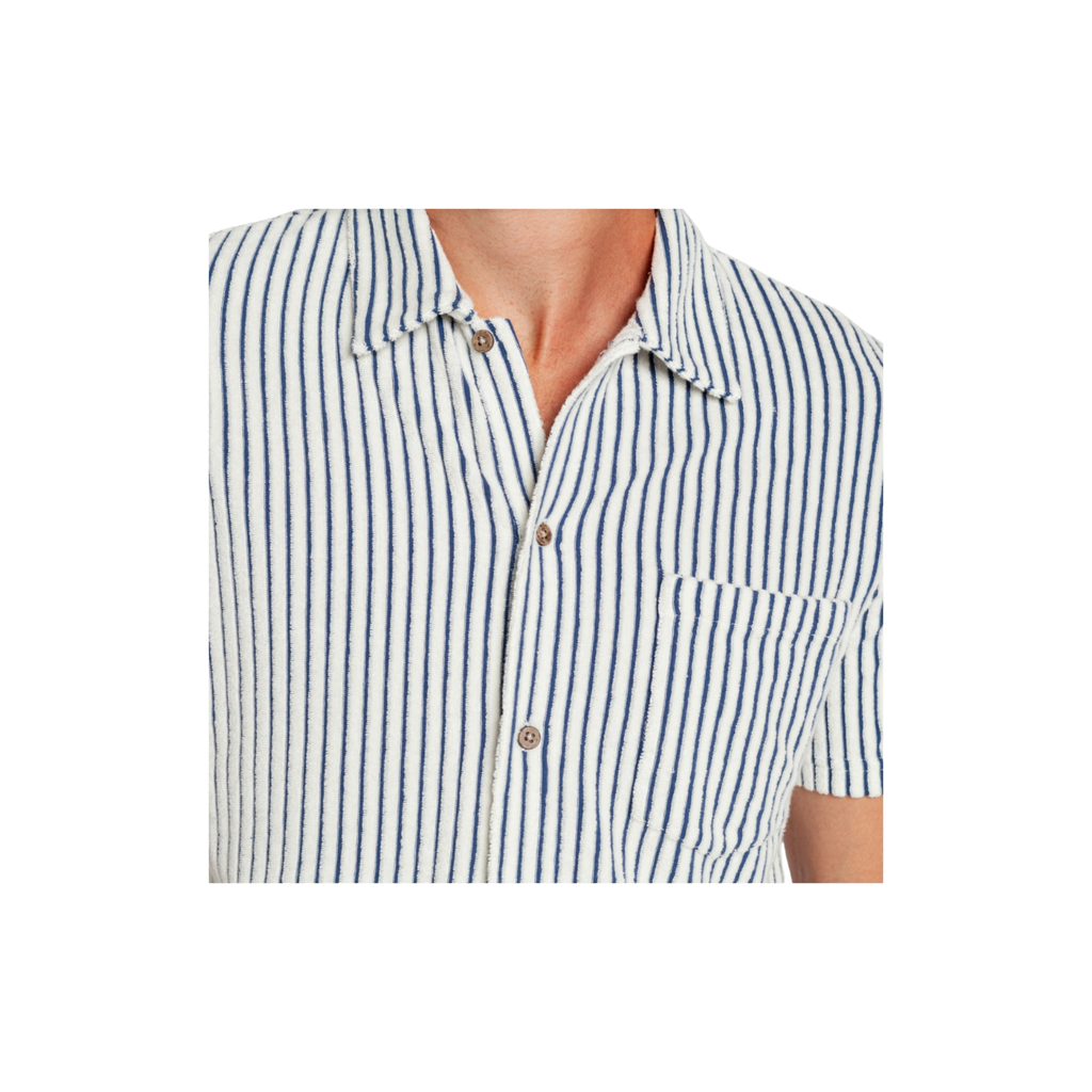 Terrycloth Button Down