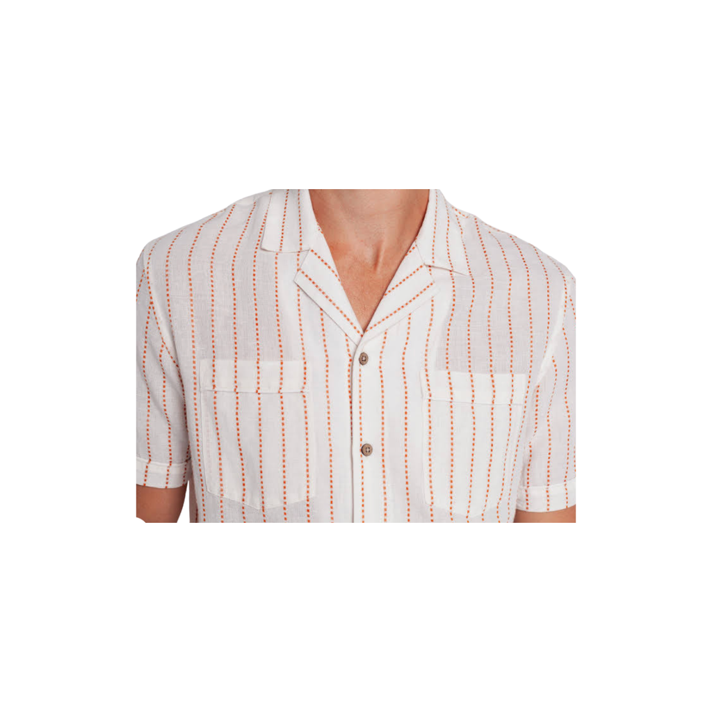 The Desi Shirt - Chambray Dobby - Natural