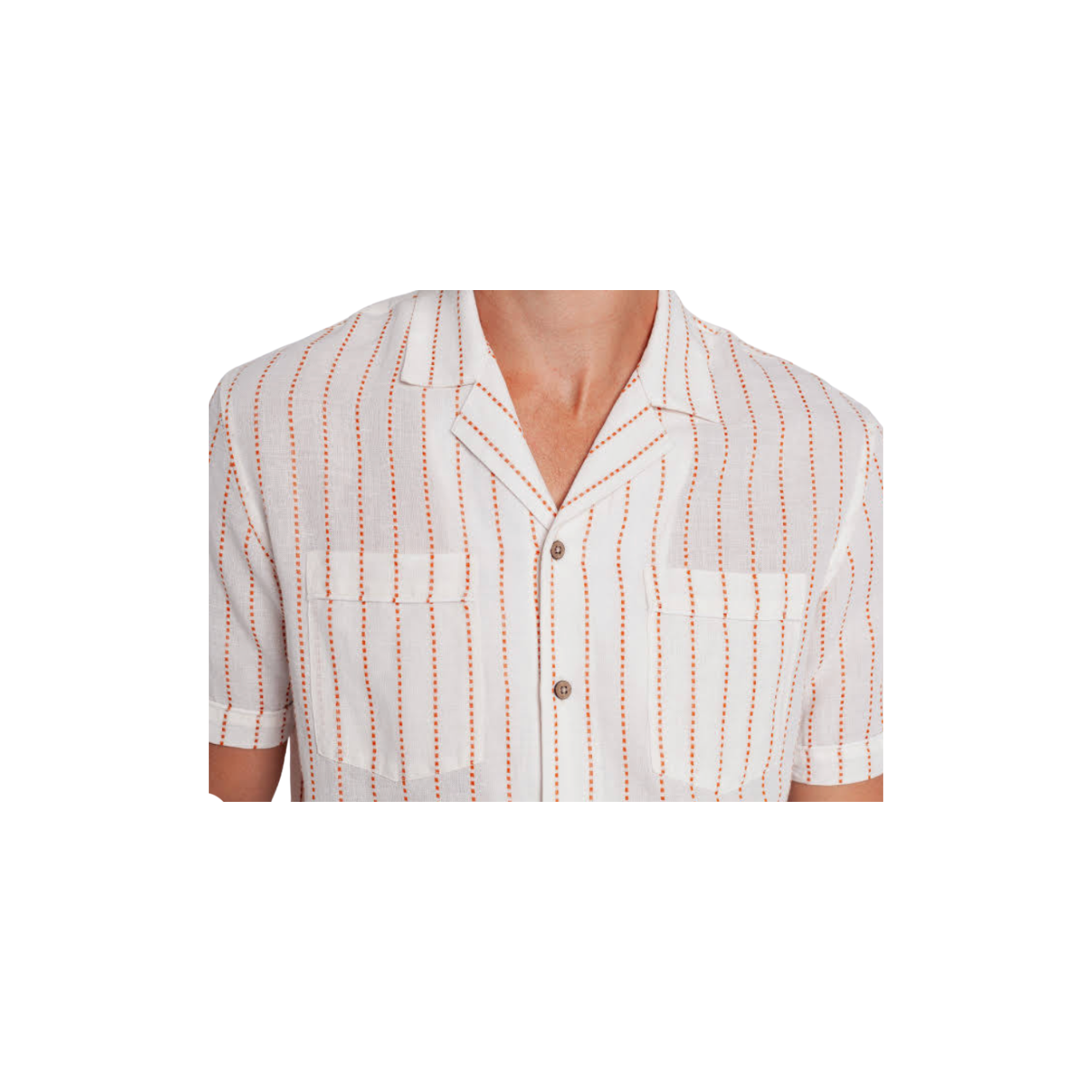 The Desi Shirt - Chambray Dobby - Natural