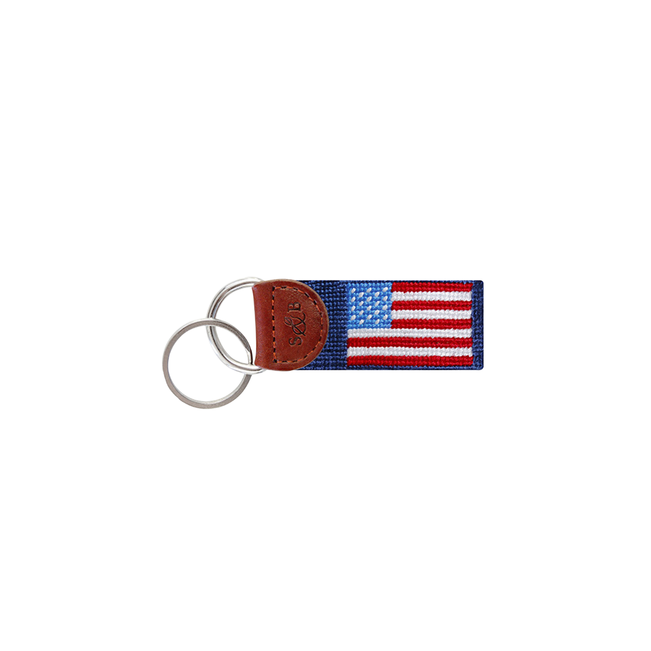 American Flag Key Fob
