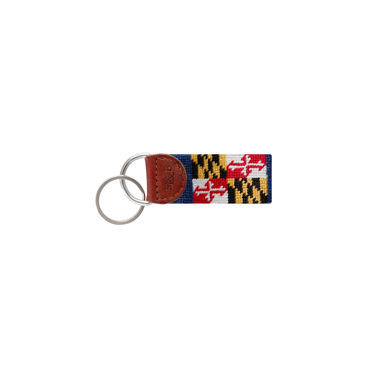 Maryland State Flag Key Fob