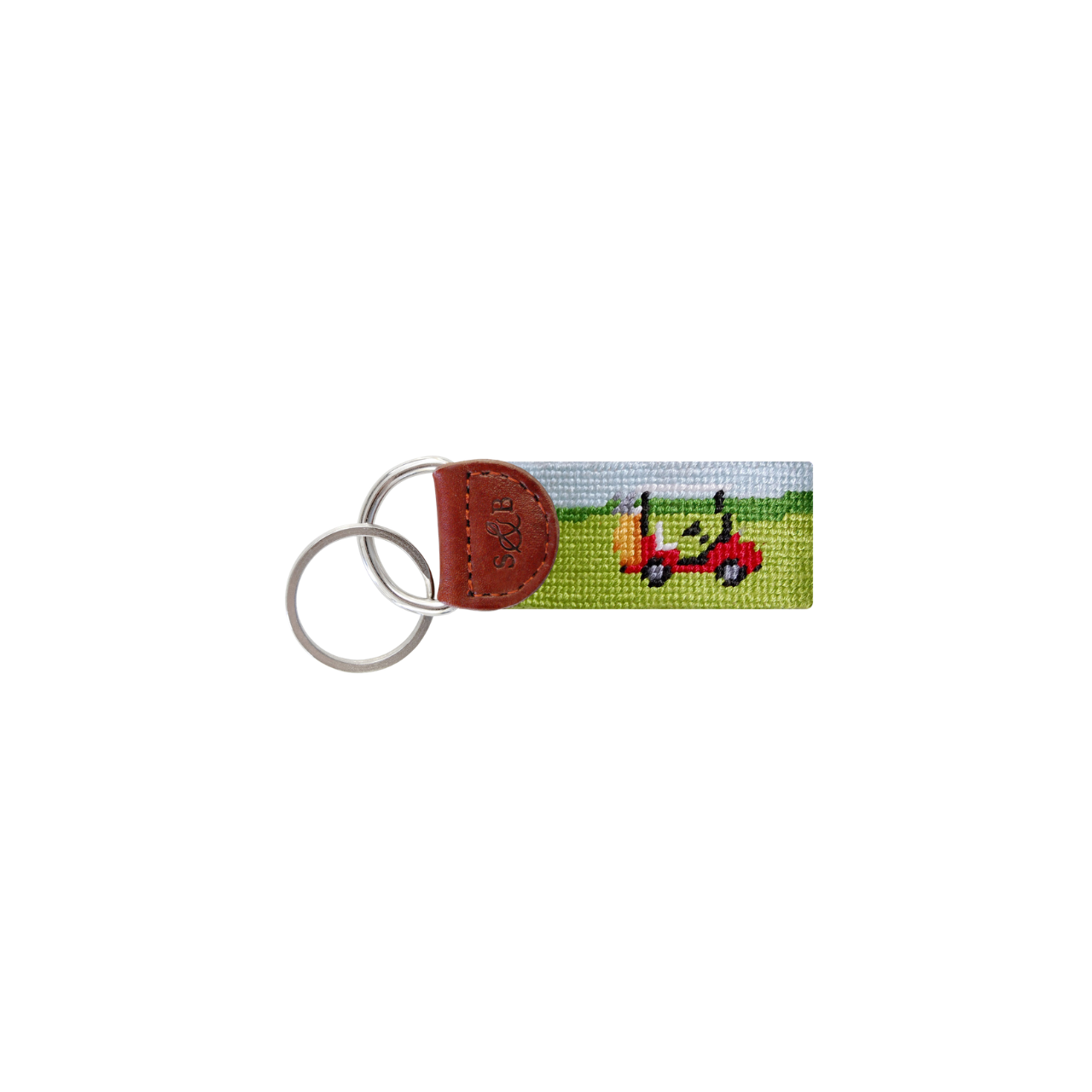 Golf Cart Scene Key Fob