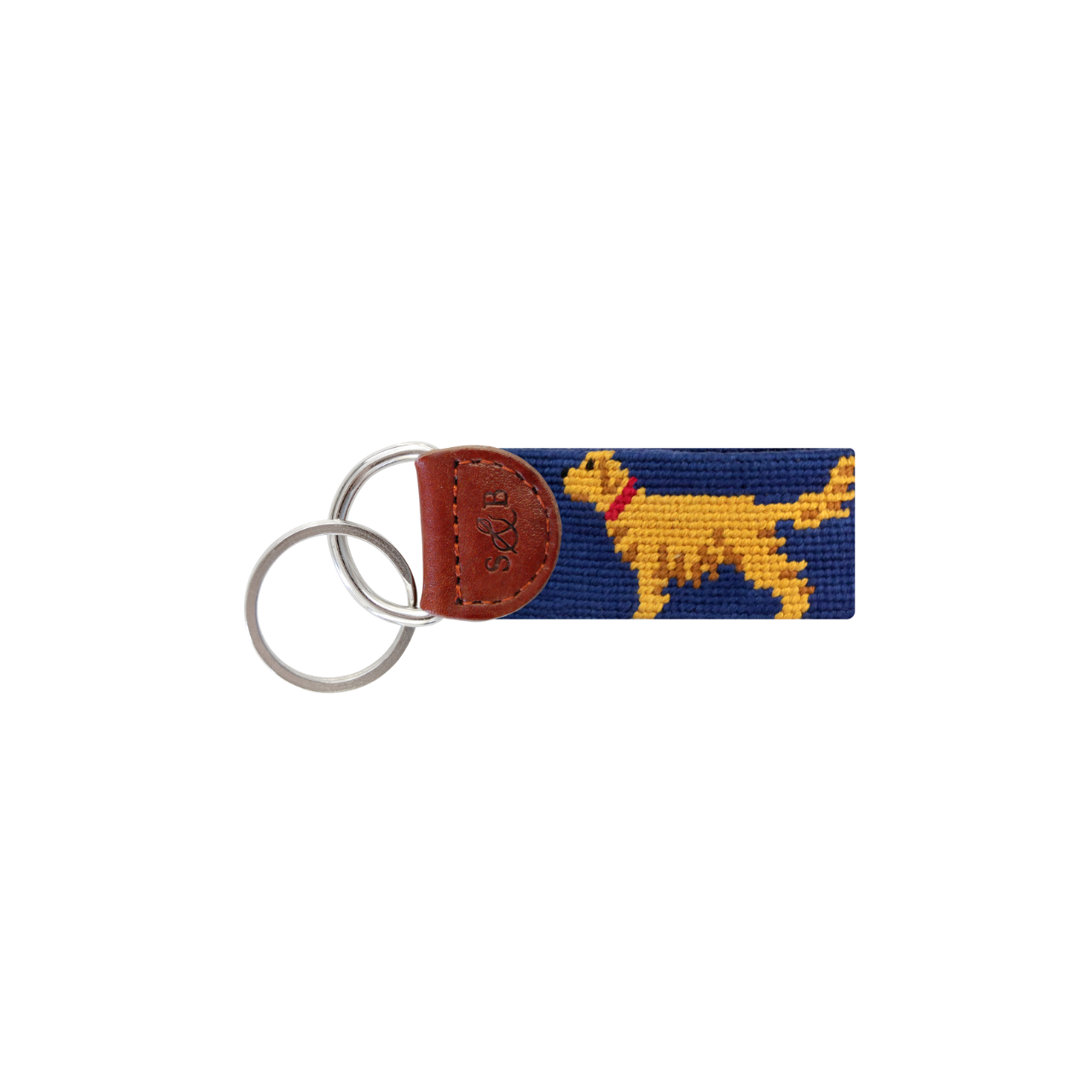 Golden Retriever Key Fob