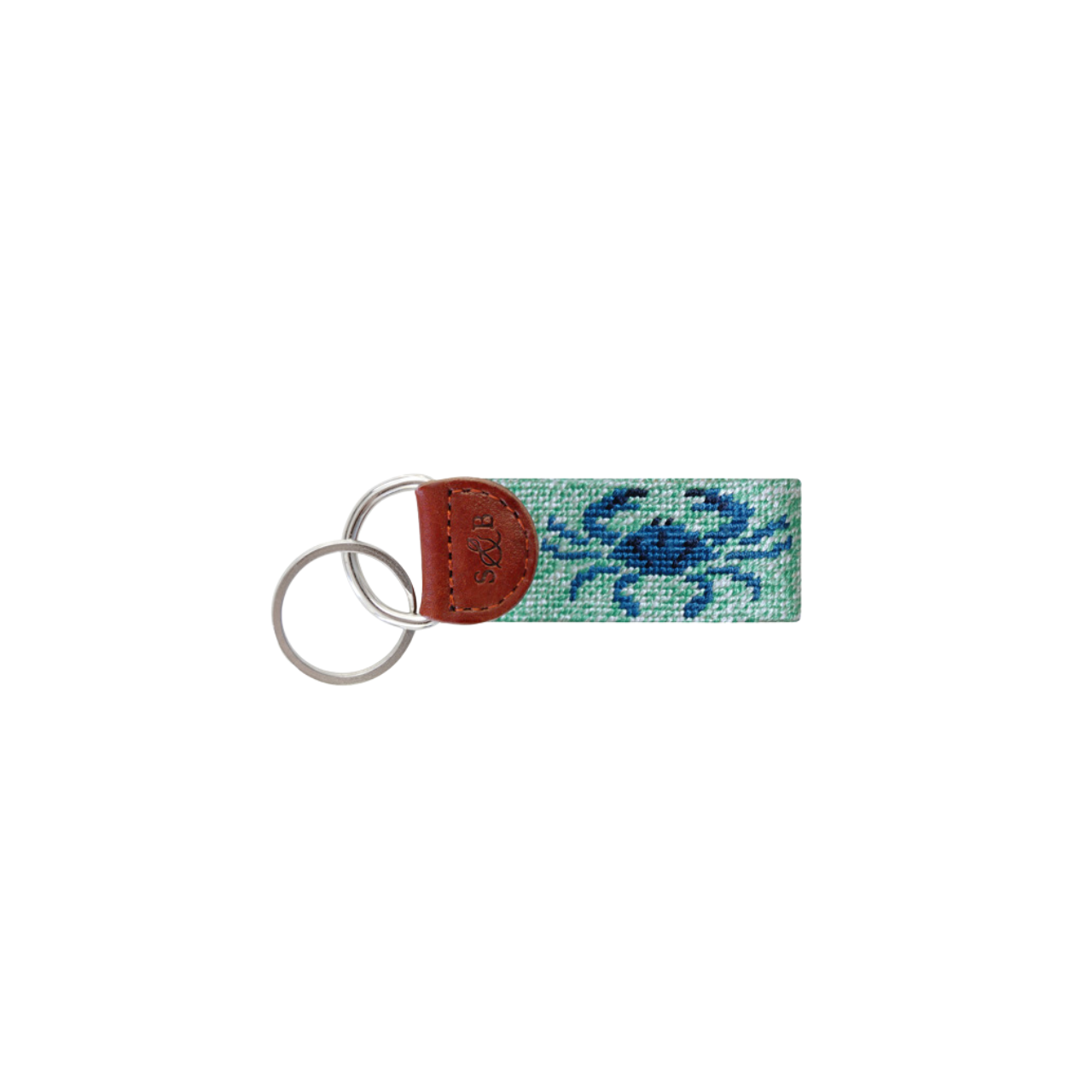 Blue Crab Key Fob