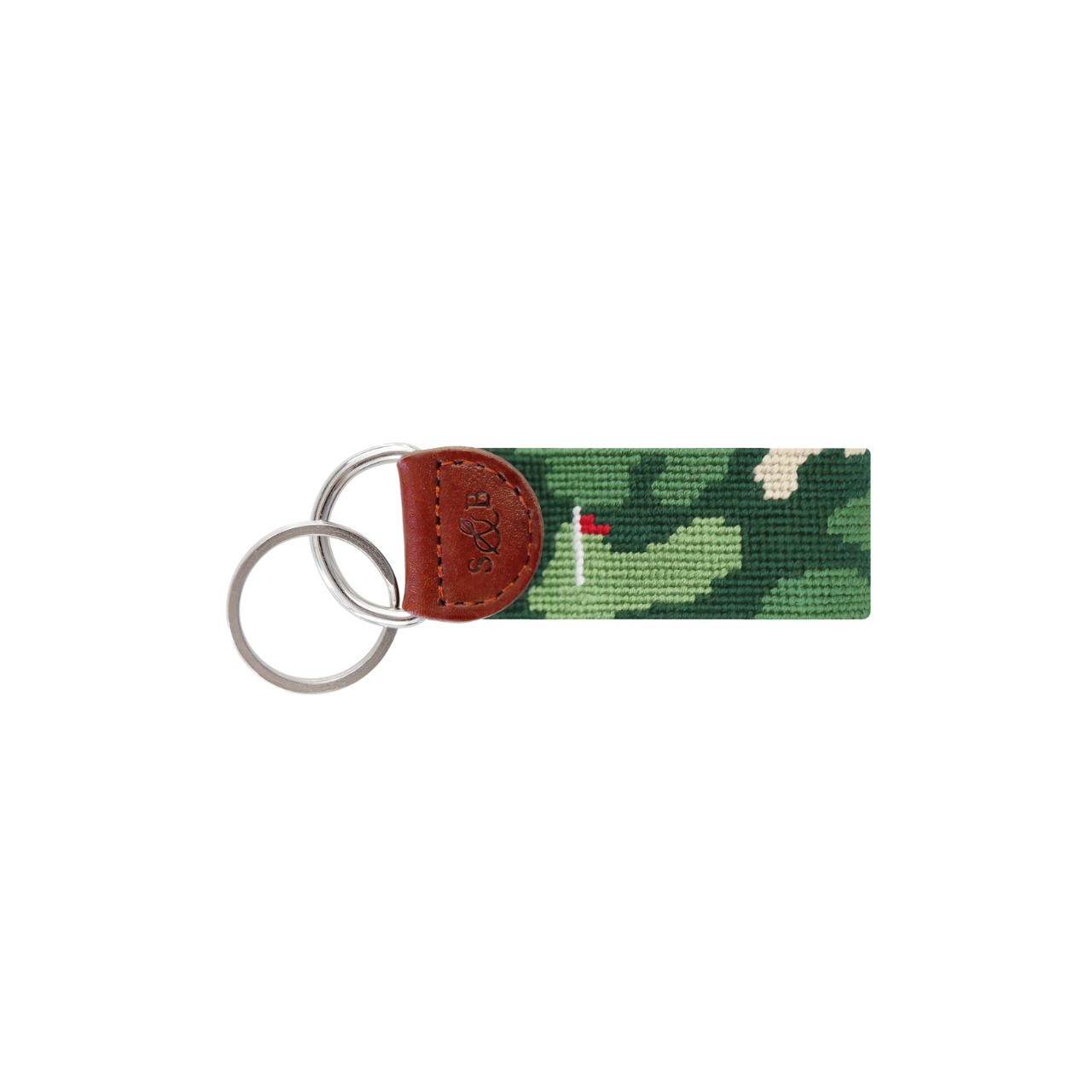 Golfer's Camo Key Fob
