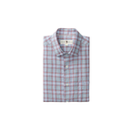 Linen Poplin Sport Shirt - Piers Plaid