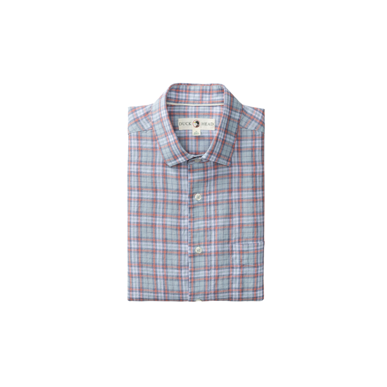 Linen Poplin Sport Shirt - Piers Plaid