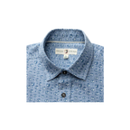 SS Cotton Chambray Sport Shirt - Bellmont Print