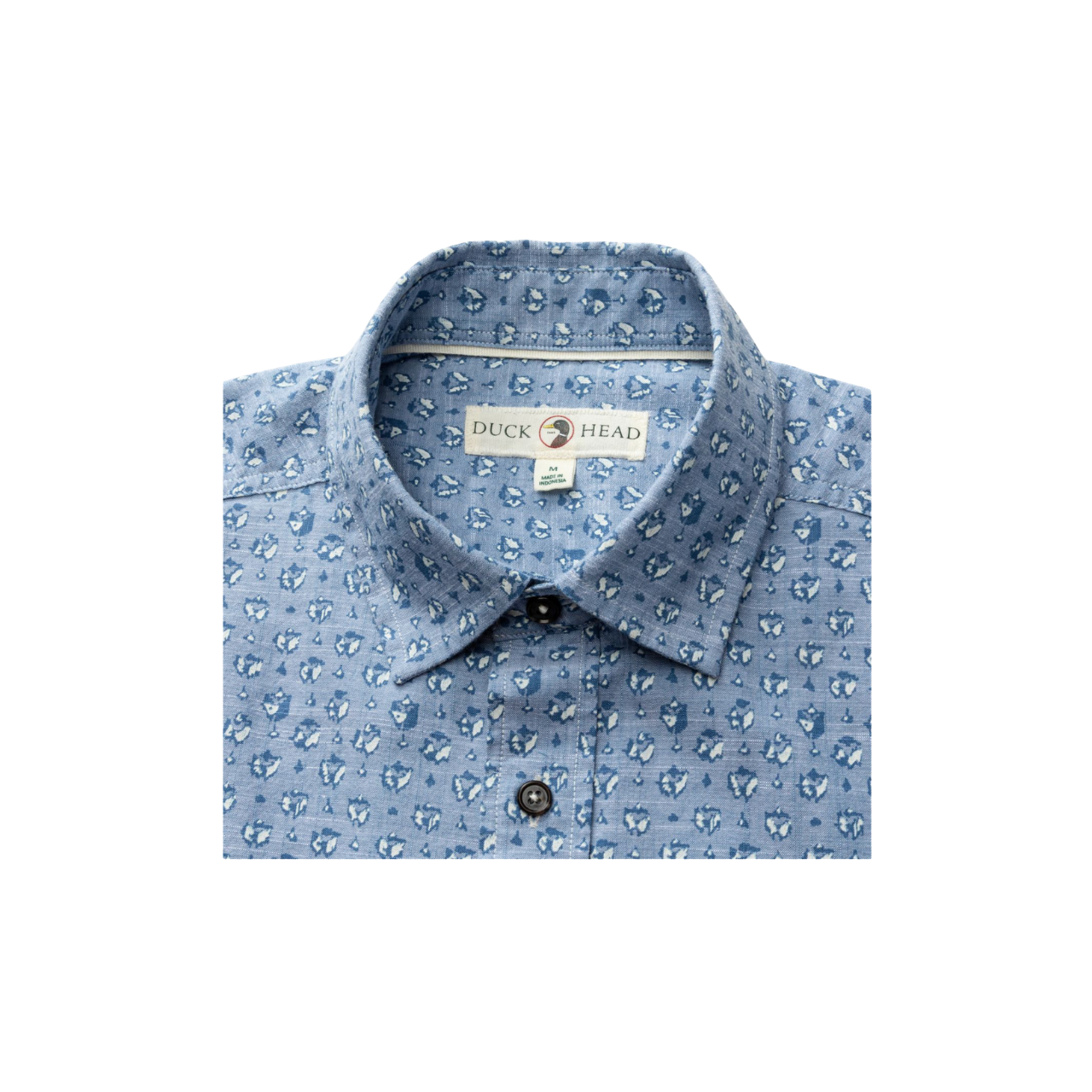 SS Cotton Chambray Sport Shirt - Bellmont Print