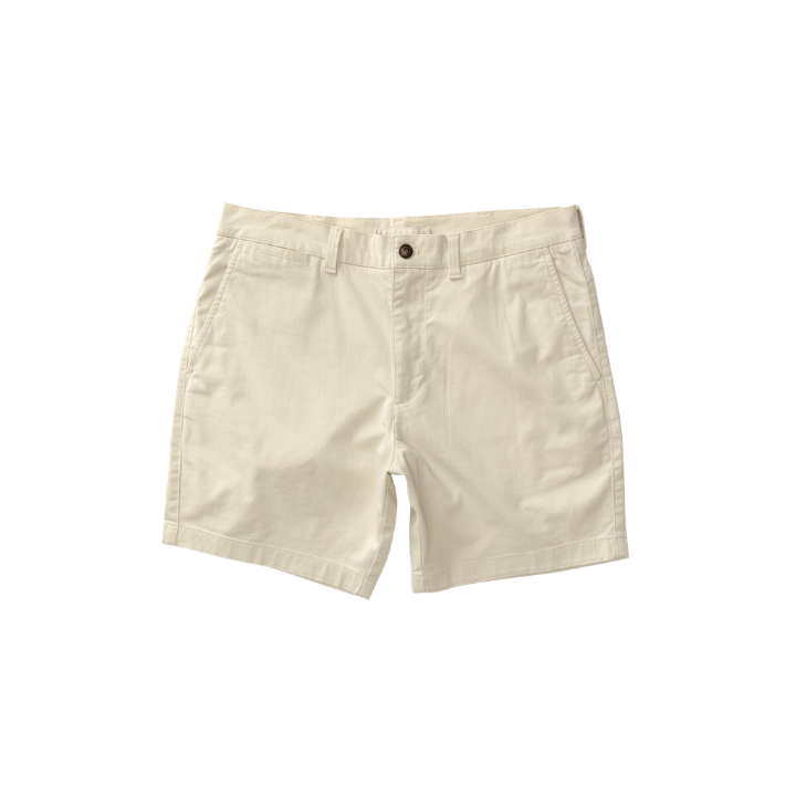 7" Gold School Chino Short - Stone