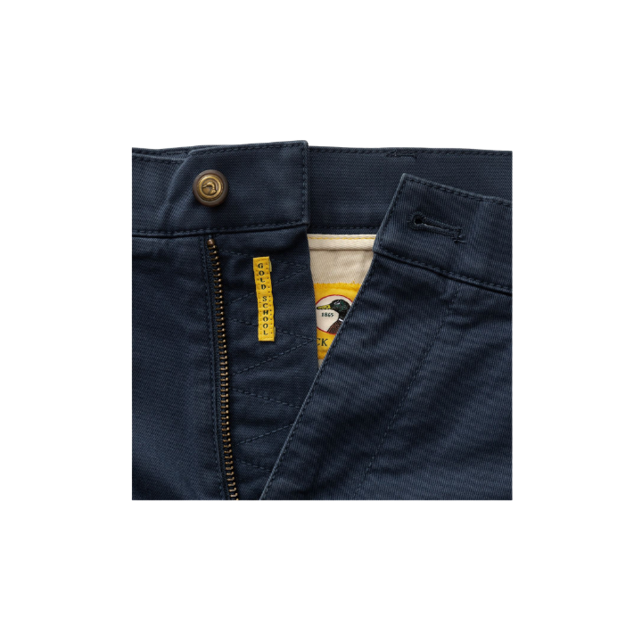 9" Gold School Chino Short - Navy