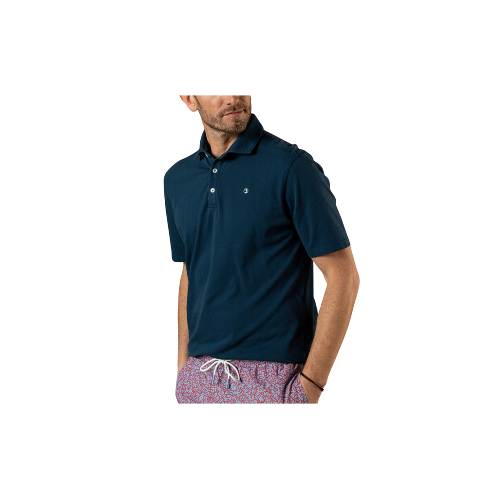 SS Hanover Pima Cotton Pique Polo - Solid