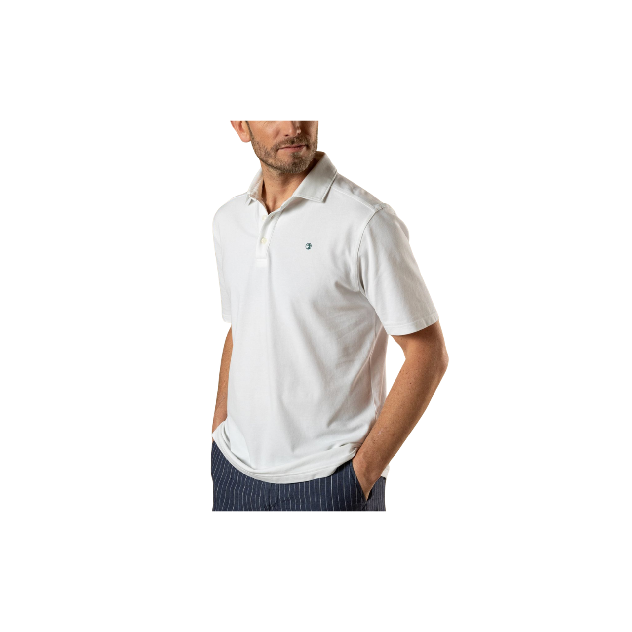 SS Hanover Pima Cotton Pique Polo - Solid
