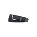 Leather Stretch with Crocodile Tabs and Antique Nickel Buckle