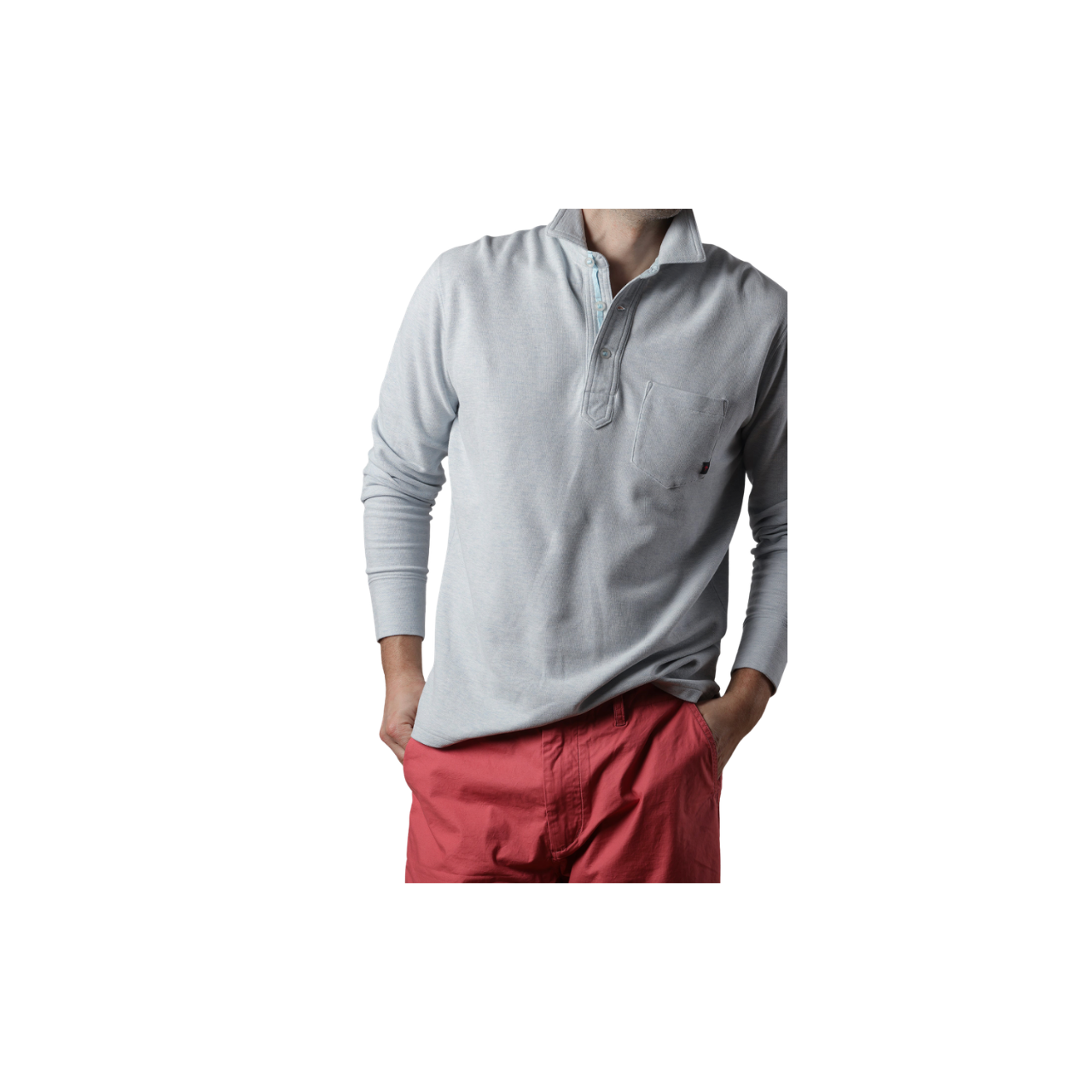 L/S Vintage Pique Polo