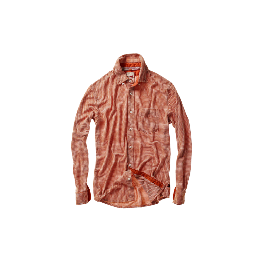 Hemp Stripe Buttondown