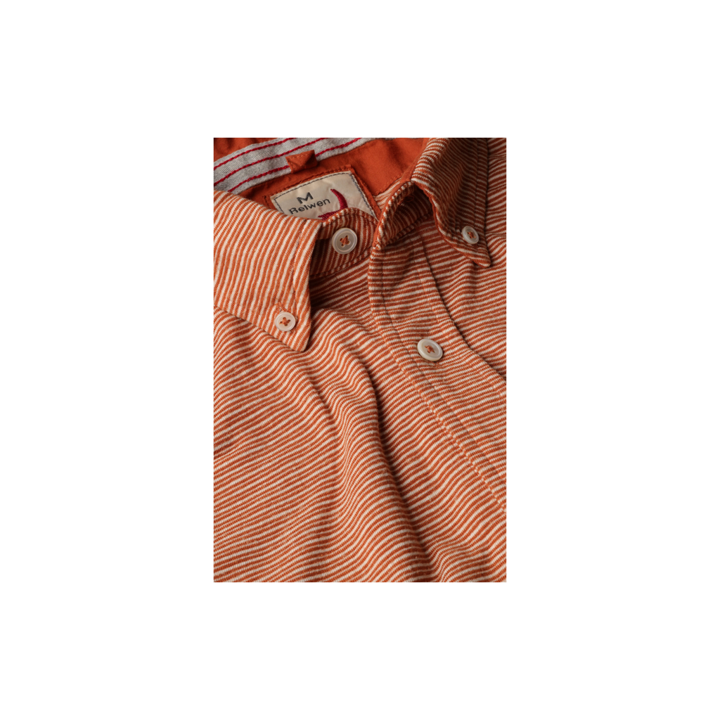 Hemp Stripe Buttondown