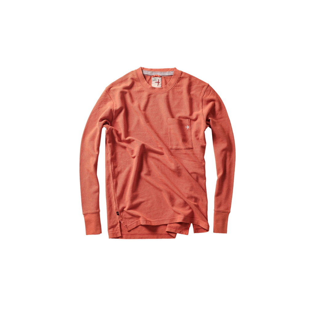 L/S Vintage Pique Crew