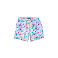 Cyclist Liner Swim Trunks - Fish Jungle White