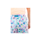 Cyclist Liner Swim Trunks - Fish Jungle White