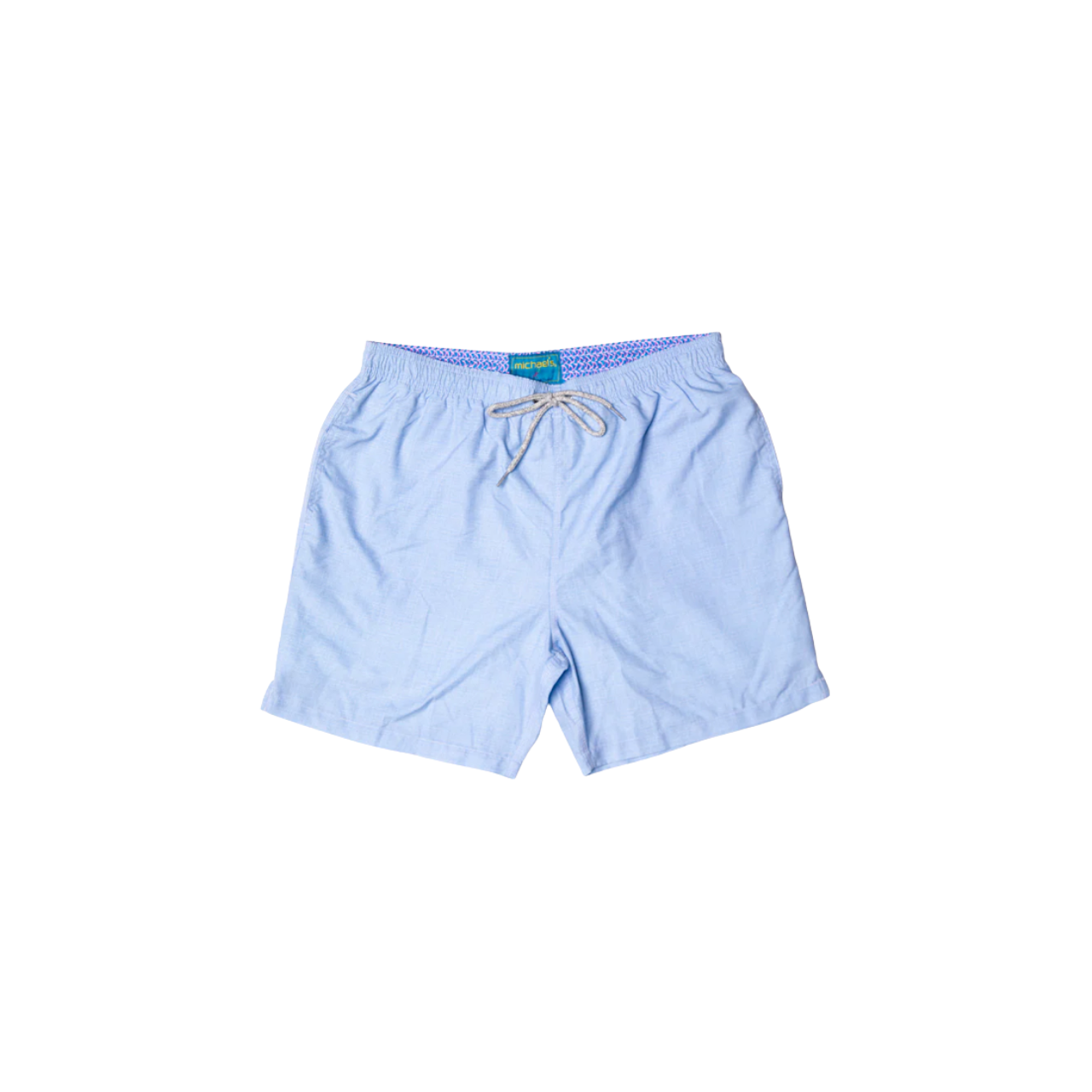 Mesh Liner Swim Trunks - Solid Linen Sky