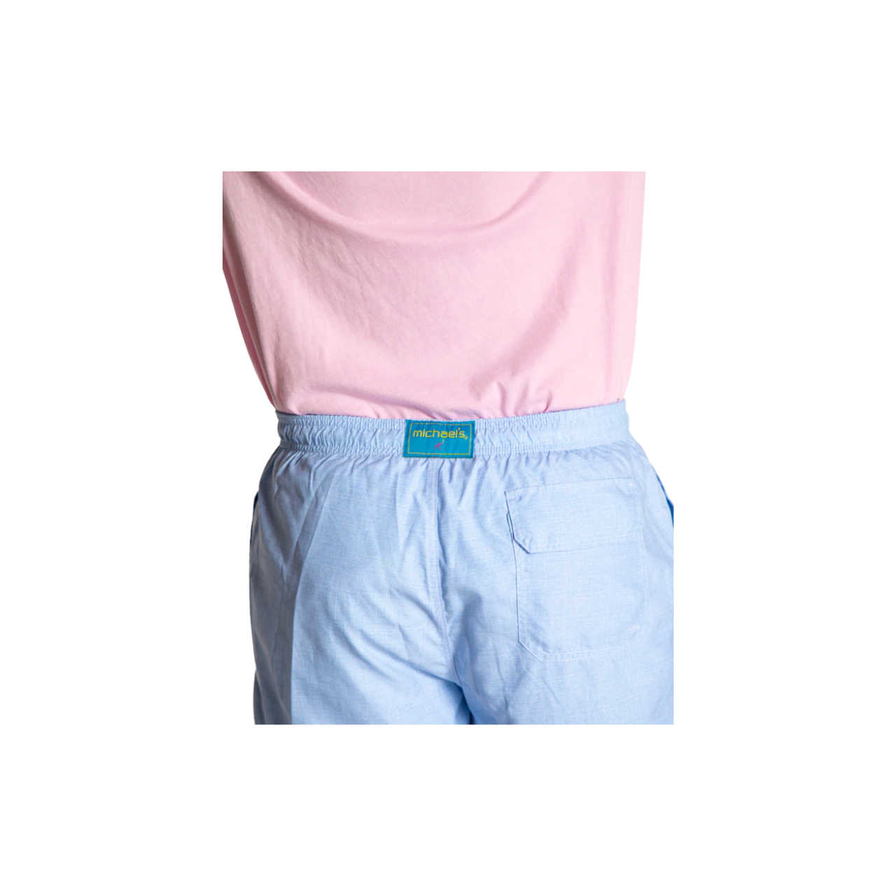 Mesh Liner Swim Trunks - Solid Linen Sky