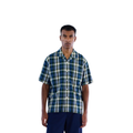 No 30 - Navy/Multi Check