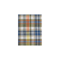 No 30 - Navy/Natural White Check