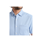 Commuter Seersucker SS Shirt - Light Blue