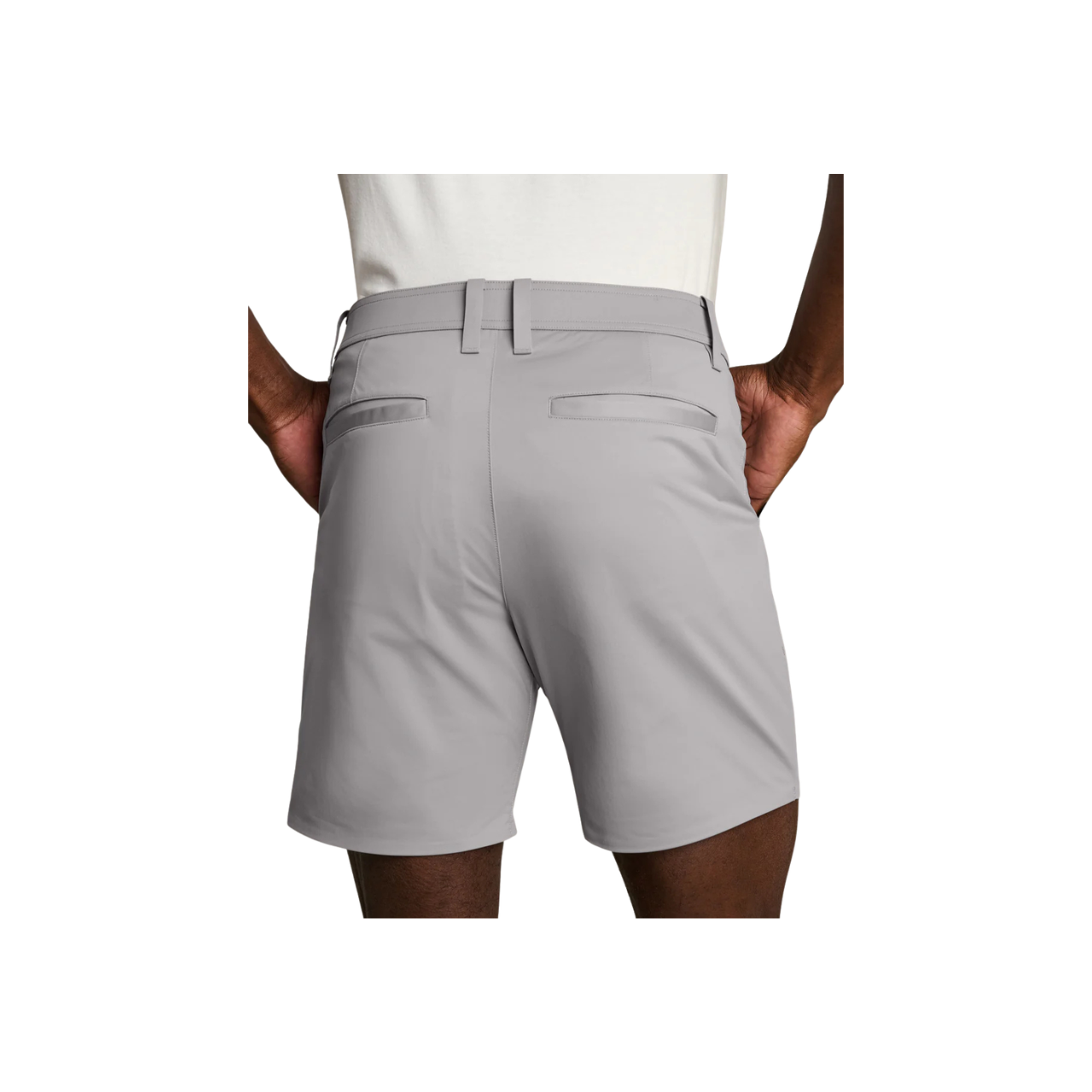 7" Commuter Flyweight Short - Light Gray