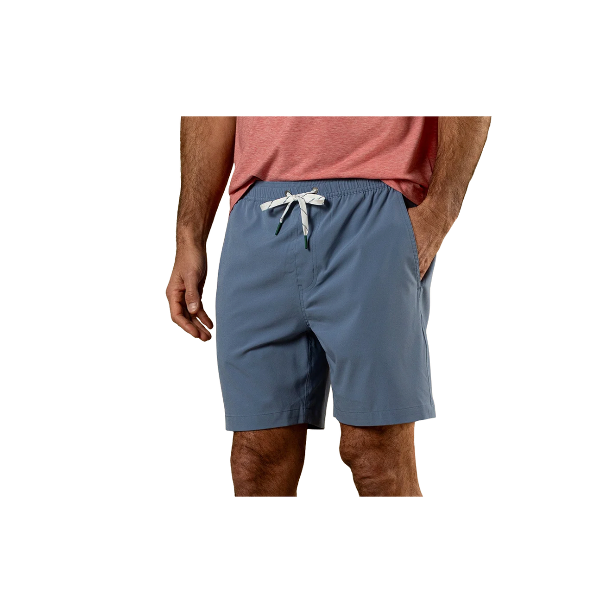 7" Rover Hybrid Performance Short - Chambray Blue