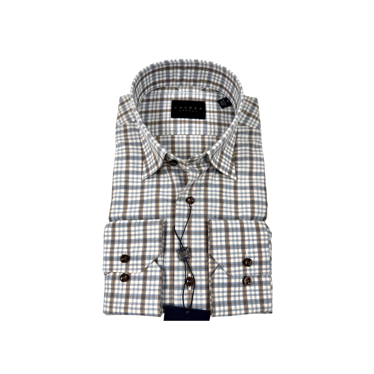 Luxe Melange Poplin - Denim