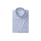 SS Performance Poplin Quinn Plaid - Serenity Blue
