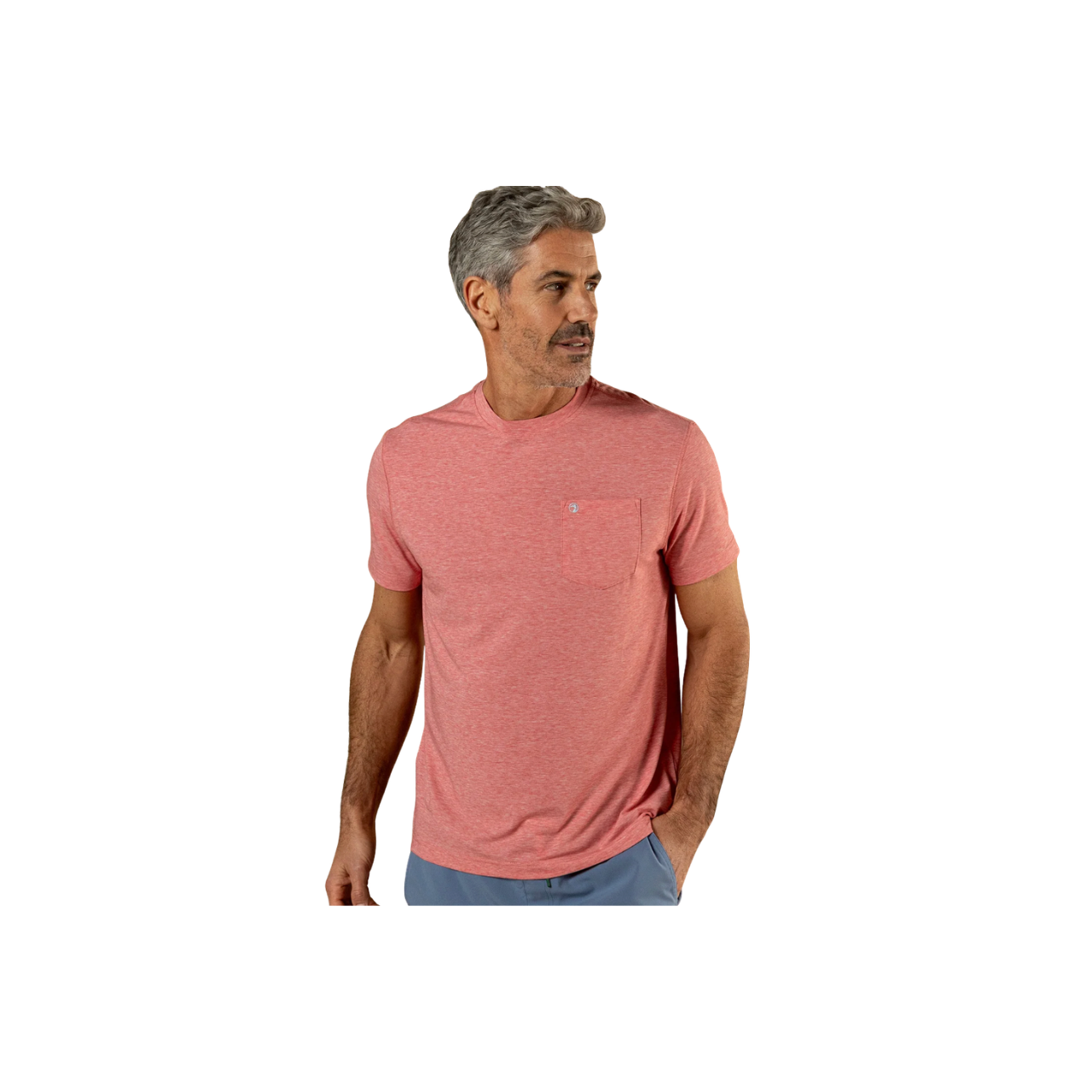SS Windward Performance T-Shirt - Red Heather
