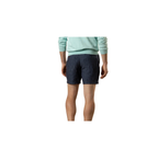 7" Gold School Linen Short - Navy Stripe